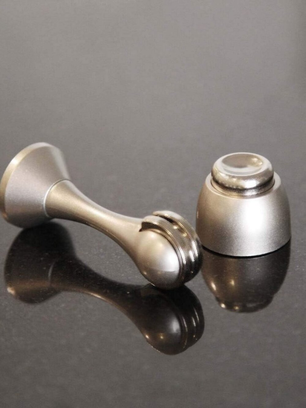 Magnetic Door Stop - Brushed Nickel - 1pc